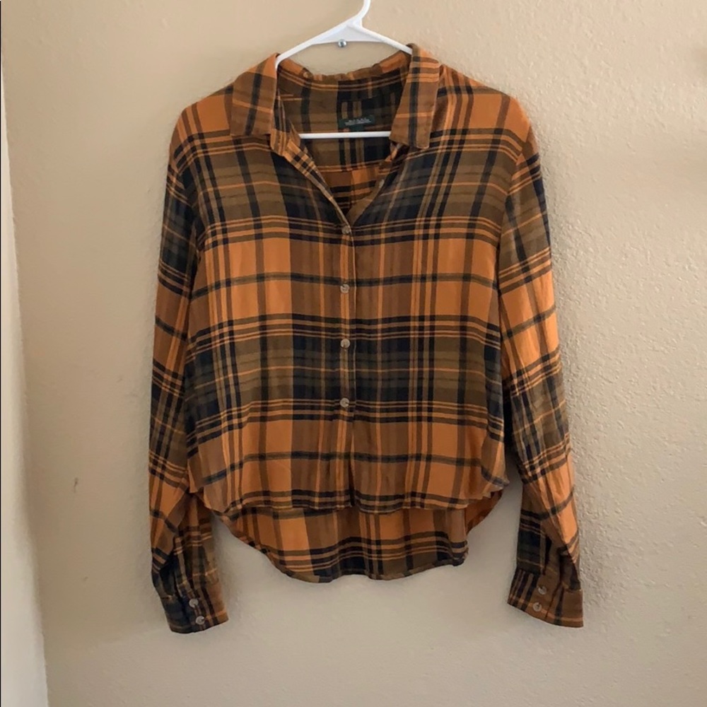 Crop flannel